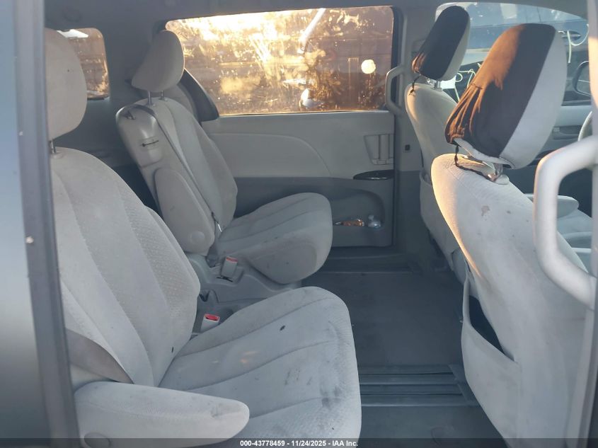 2011 Toyota Sienna Le V6 VIN: 5TDKK3DCXBS013475 Lot: 43778459