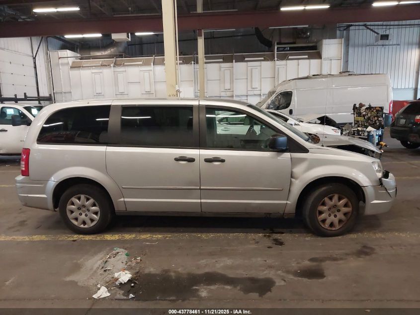 2008 Chrysler Town & Country Lx VIN: 2A8HR44H88R727414 Lot: 43778461