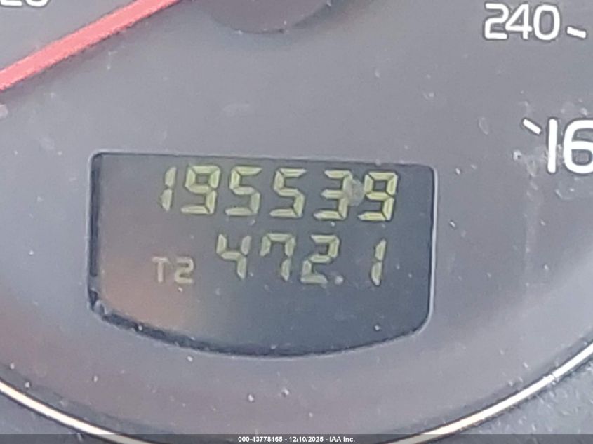 2005 Volvo S60 2.4 VIN: YV1RS612X52457487 Lot: 43778465