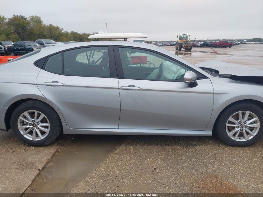 2025 Toyota Camry Le VIN: 4T1DAACK4SU026450 Lot: 43778472
