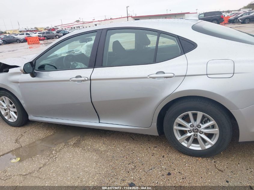 2025 Toyota Camry Le VIN: 4T1DAACK4SU026450 Lot: 43778472