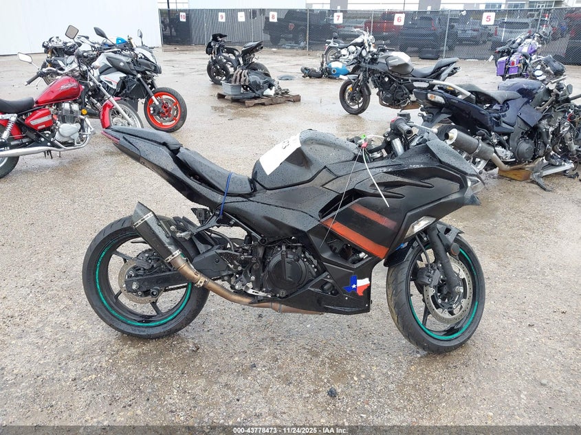 2024 Kawasaki Ex500 H VIN: ML5EXGH15RDA27110 Lot: 43778473