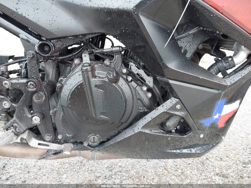 2024 Kawasaki Ex500 H VIN: ML5EXGH15RDA27110 Lot: 43778473