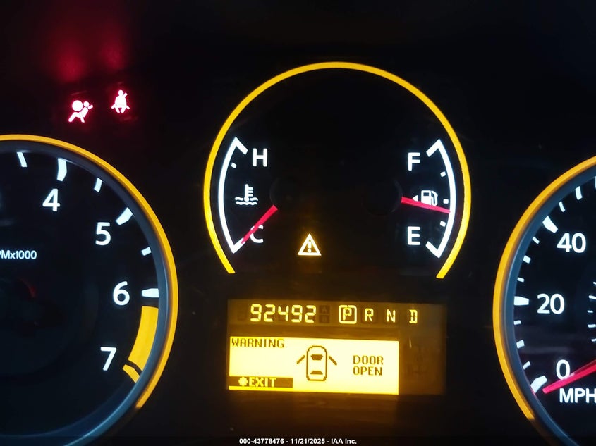 2008 Nissan Titan Le/Xe VIN: 1N6AA07D88N342124 Lot: 43778476