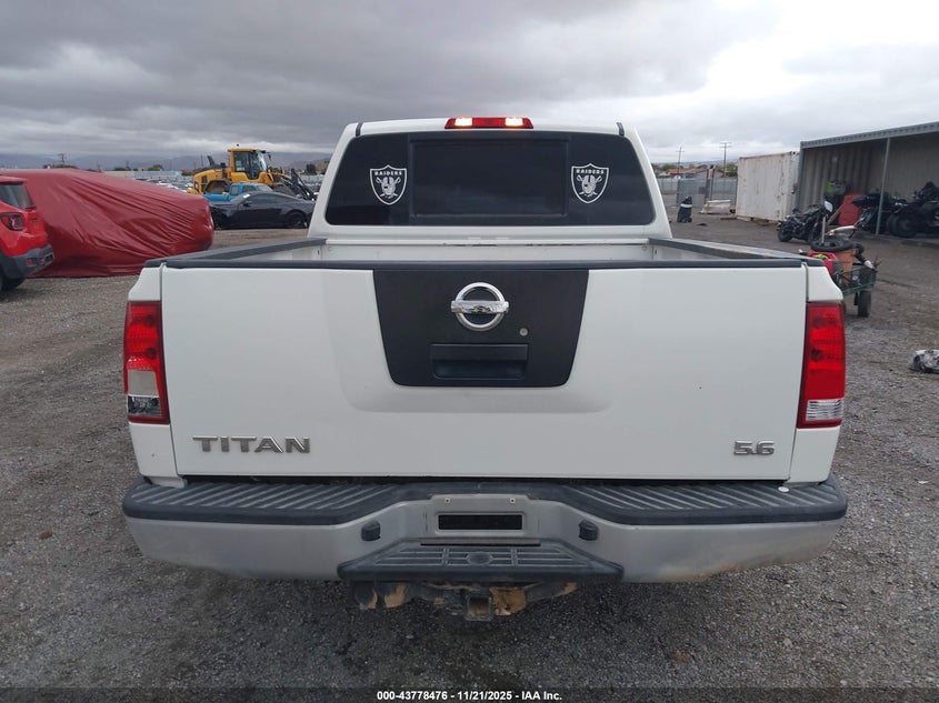2008 Nissan Titan Le/Xe VIN: 1N6AA07D88N342124 Lot: 43778476