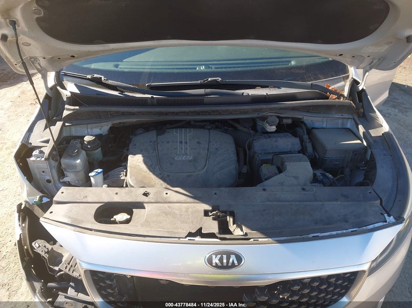 2016 Kia Sedona Lx VIN: KNDMB5C17G6179738 Lot: 43778484