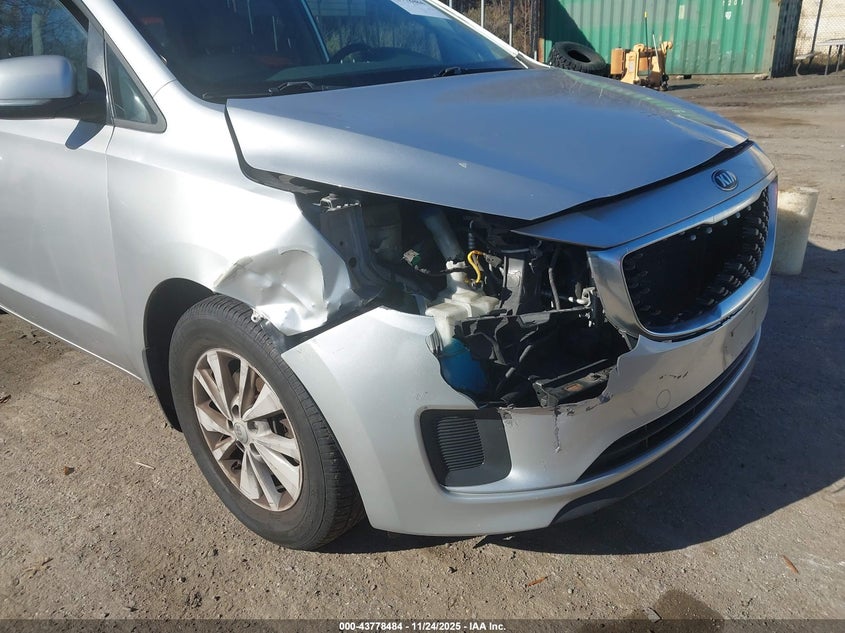 2016 Kia Sedona Lx VIN: KNDMB5C17G6179738 Lot: 43778484