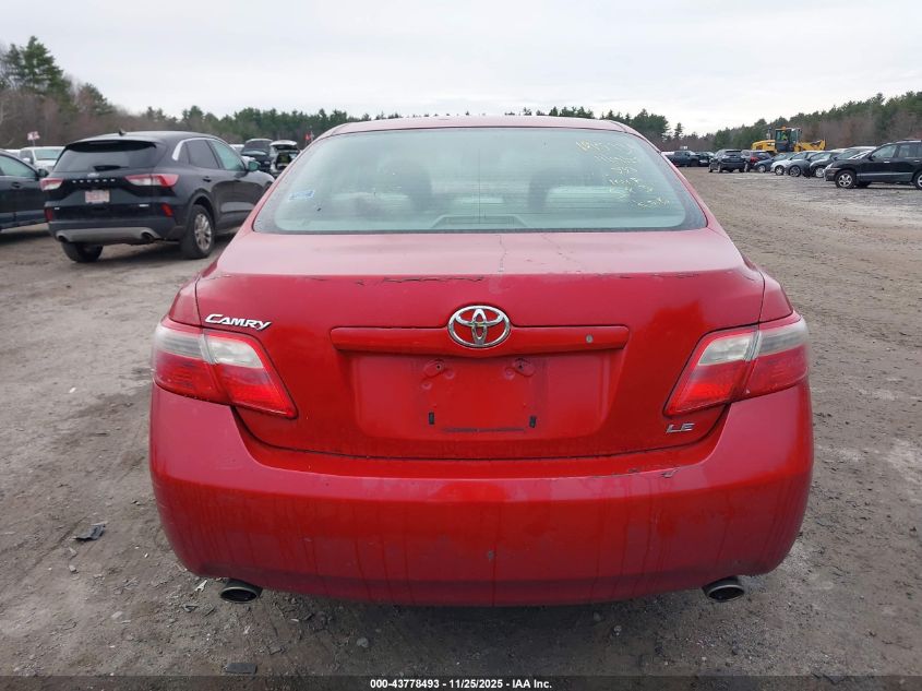 2007 Toyota Camry Le V6 VIN: 4T1BK46KX7U049000 Lot: 43778493