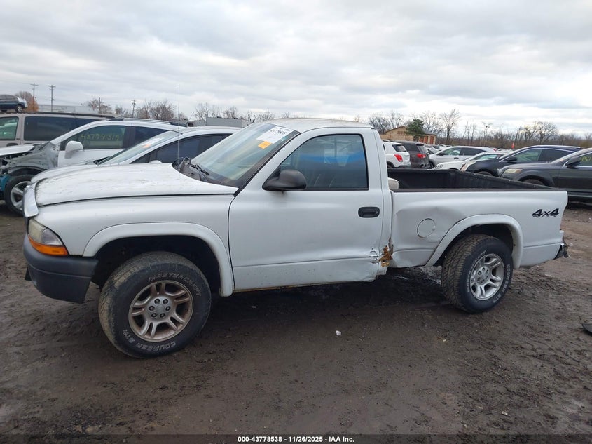 2004 Dodge Dakota VIN: 1D7GG16K64S595414 Lot: 43778538