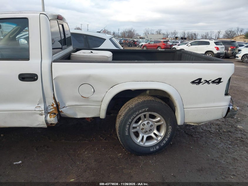 2004 Dodge Dakota VIN: 1D7GG16K64S595414 Lot: 43778538