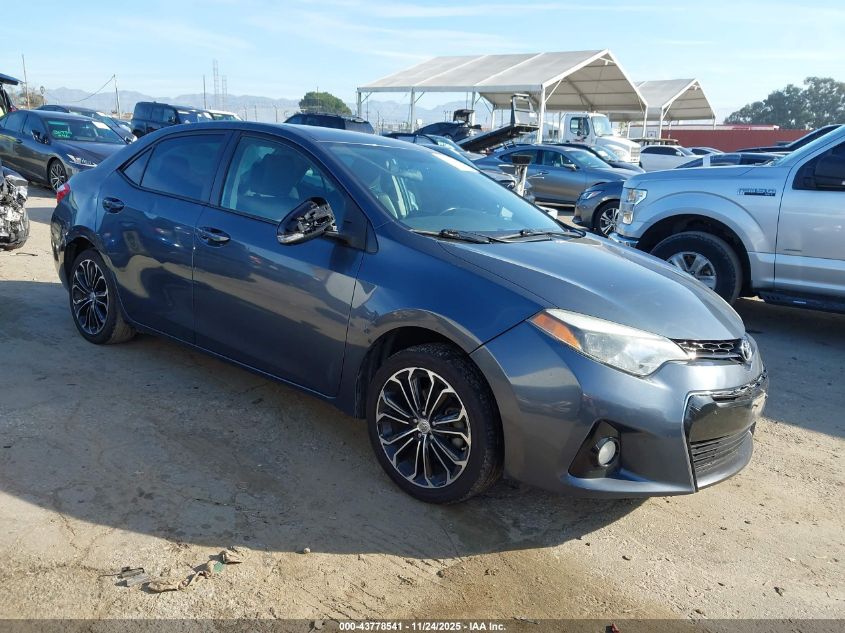 TOYOTA COROLLA S PLUS