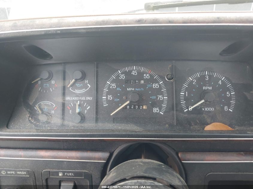 1989 Ford F150 VIN: 1FTEF15Y7KNB46278 Lot: 43778571