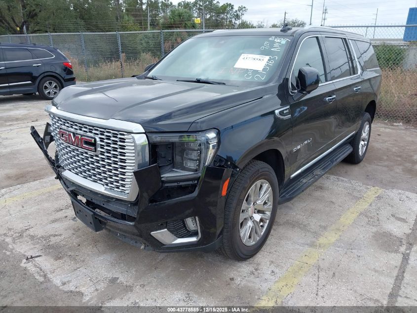 2021 GMC Yukon Xl 2Wd Denali VIN: 1GKS1JKL3MR215963 Lot: 43778585