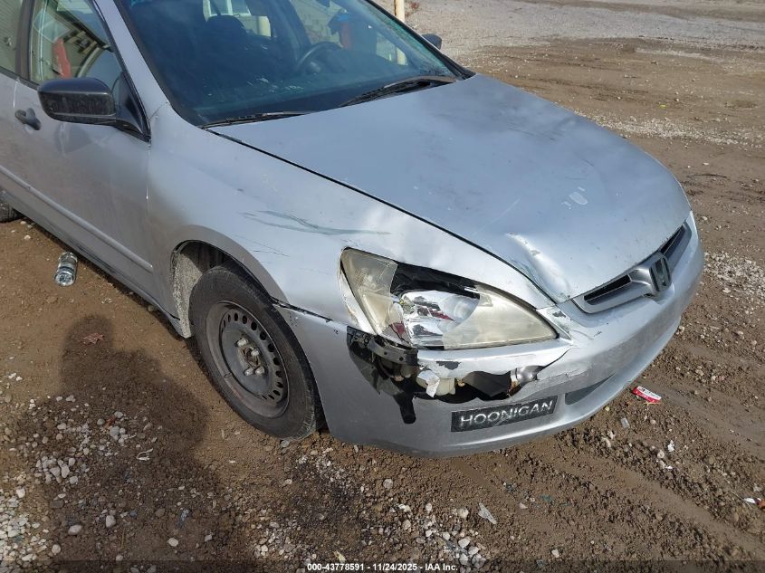 2004 Honda Accord 2.4 Dx VIN: 1HGCM55154A041886 Lot: 43778591