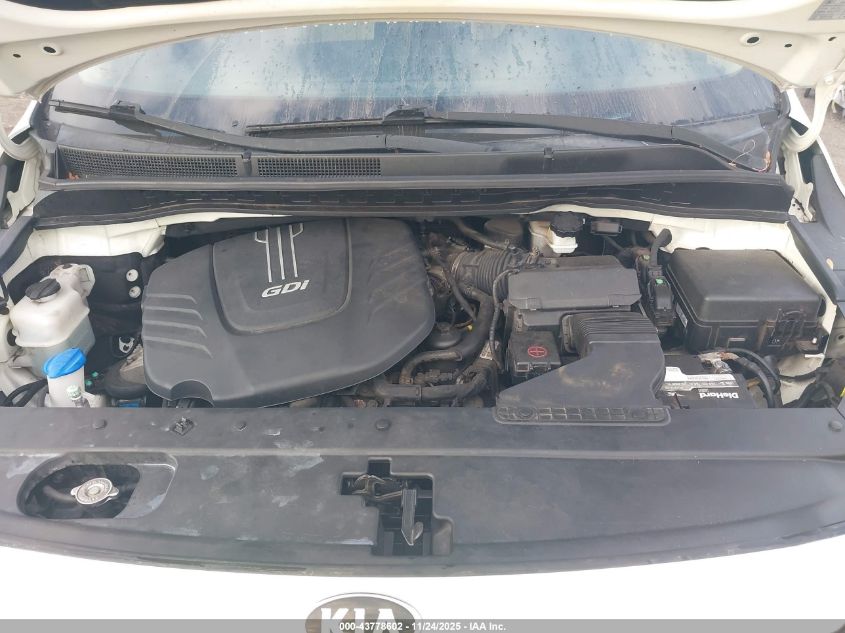 2016 Kia Sedona Sx Luxury VIN: KNDME5C1XG6185623 Lot: 43778602