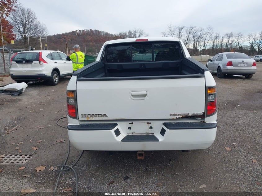 2008 Honda Ridgeline Rtl VIN: 2HJYK16518H535976 Lot: 43778630