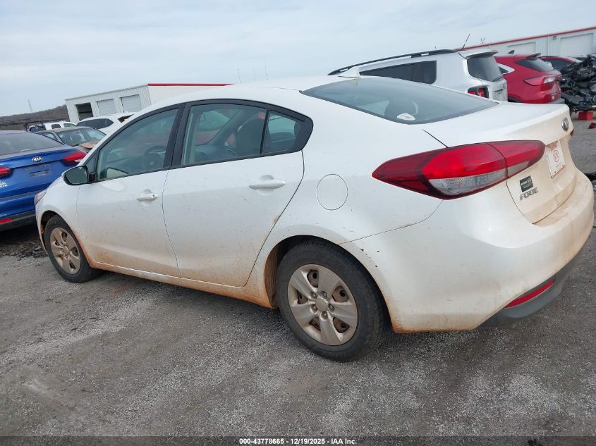 2017 Kia Forte Lx VIN: 3KPFL4A75HE137412 Lot: 43778665