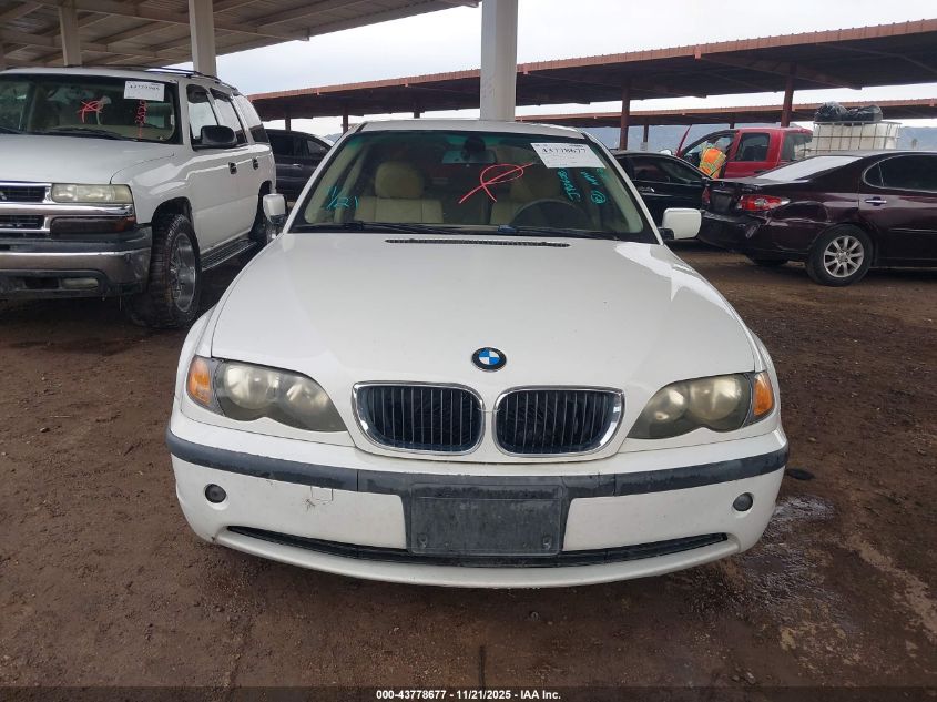 2005 BMW 325I VIN: WBAET37425NJ90608 Lot: 43778677