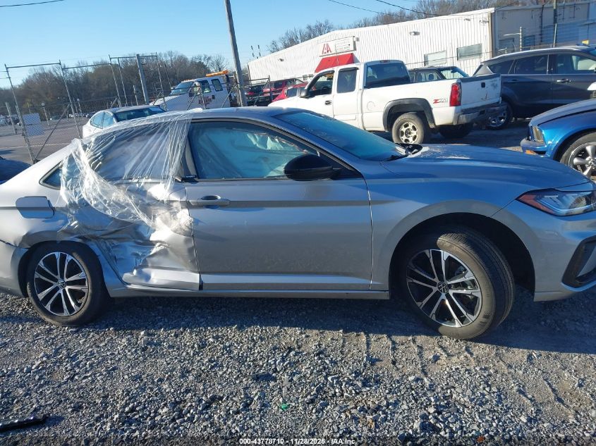 2025 Volkswagen Jetta 1.5T Sport VIN: 3VWBX7BU7SM007540 Lot: 43778710