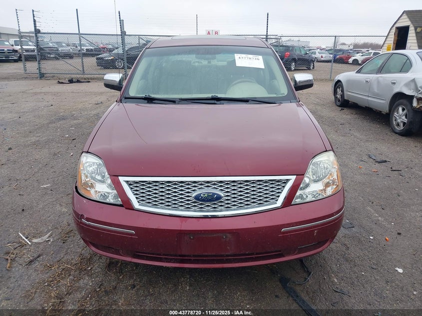 2006 Ford Five Hundred Limited VIN: 1FAHP25116G144397 Lot: 43778720