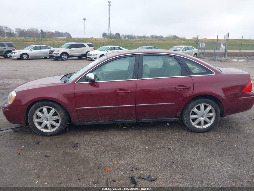 2006 Ford Five Hundred Limited VIN: 1FAHP25116G144397 Lot: 43778720