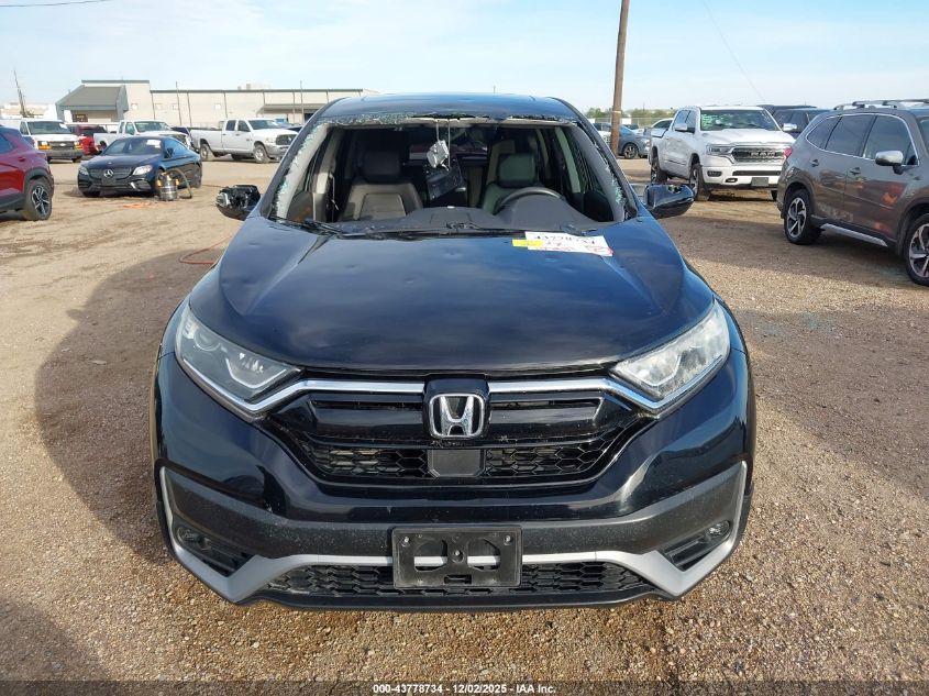 2020 Honda Cr-V 2Wd Ex-L VIN: 5J6RW1H8XLA008301 Lot: 43778734