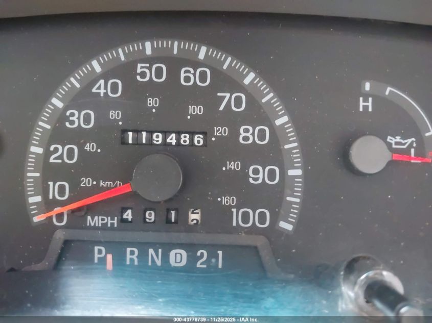 1998 Ford F-150 Lariat/Standard/Xl/Xlt VIN: 1FTRF1768WNB46423 Lot: 43778739