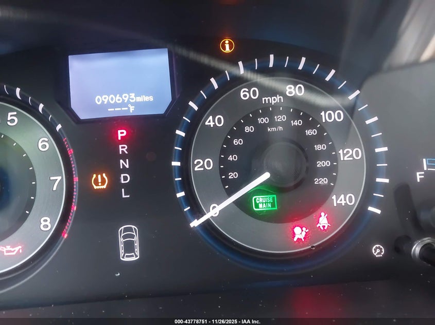 2012 Honda Odyssey Touring/Touring Elite VIN: 5FNRL5H92CB069258 Lot: 43778751