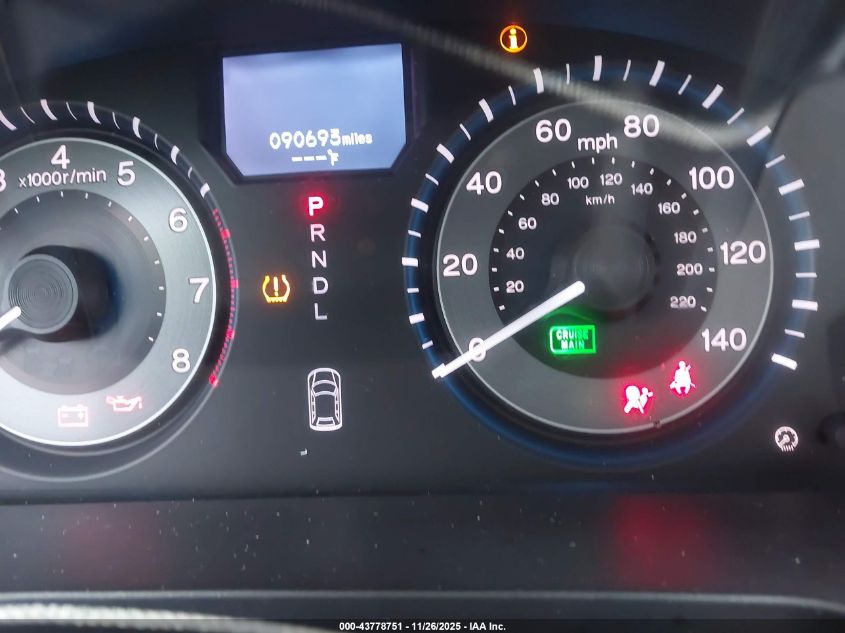 2012 Honda Odyssey Touring/Touring Elite VIN: 5FNRL5H92CB069258 Lot: 43778751