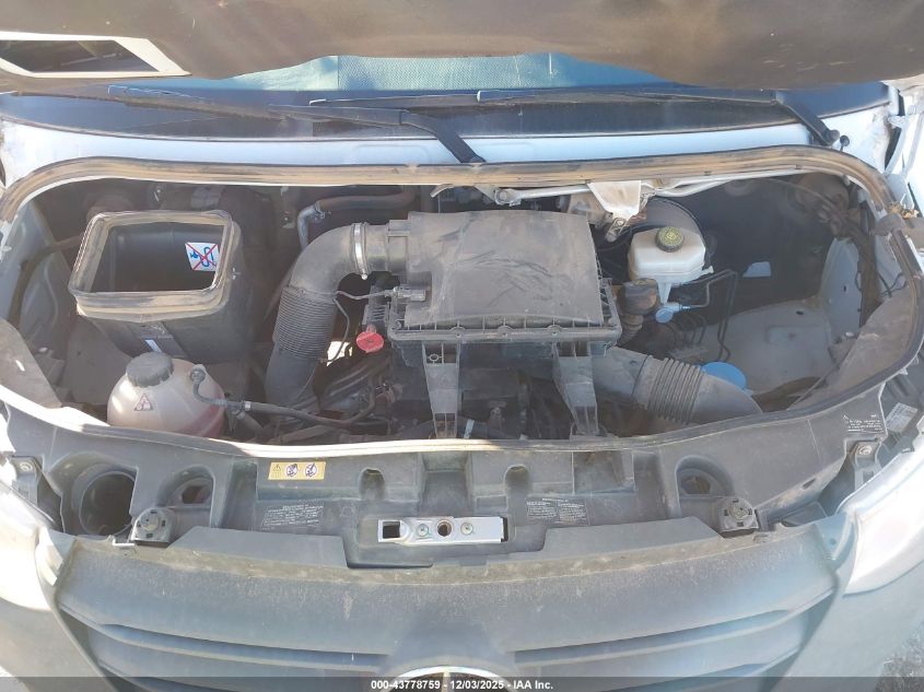 2022 Mercedes-Benz Sprinter 1500 Standard Roof I4 VIN: W1Y70BGY3NT087951 Lot: 43778759