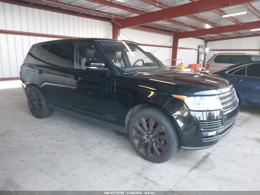 LAND ROVER RANGE ROVER 5.0L V8 SUPERCHARGED