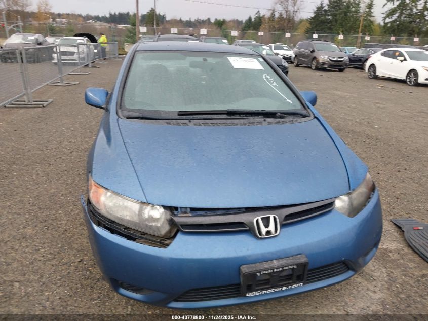 2006 Honda Civic Lx VIN: 2HGFG11676H545147 Lot: 43778800