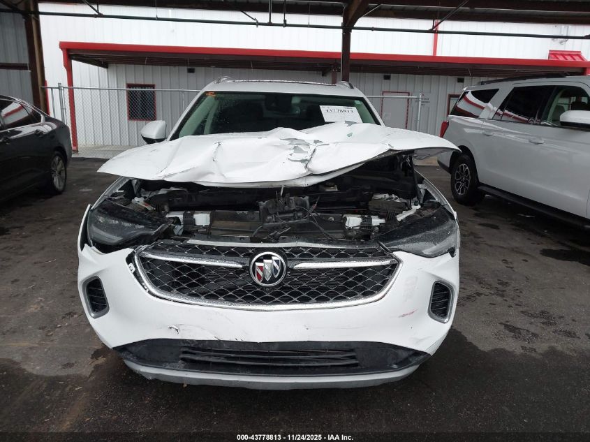 2022 Buick Envision Fwd Avenir VIN: LRBFZRR47ND071222 Lot: 43778813