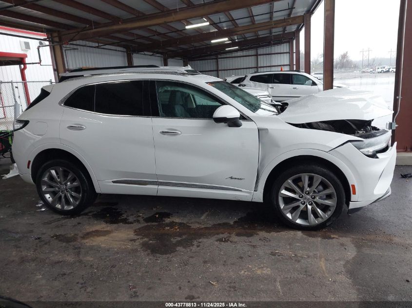 2022 Buick Envision Fwd Avenir VIN: LRBFZRR47ND071222 Lot: 43778813