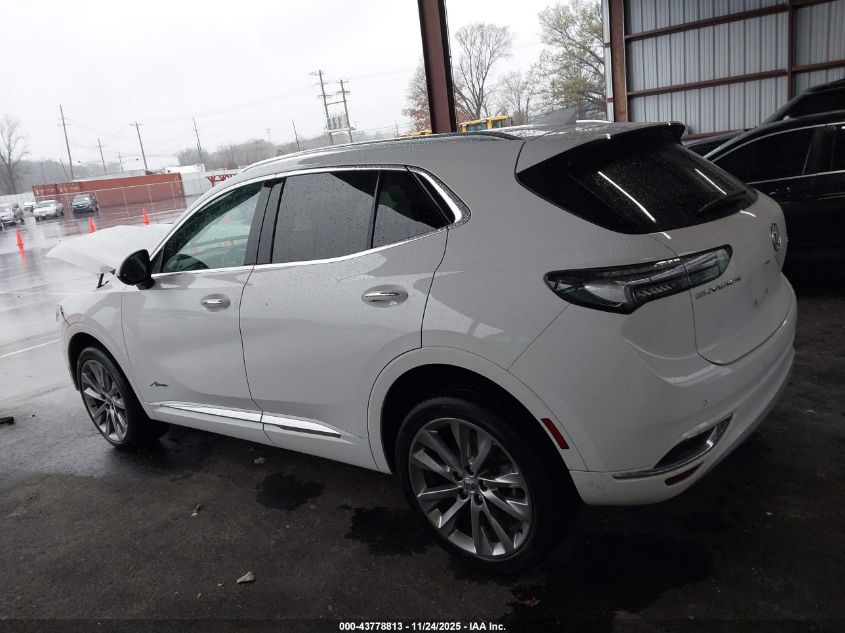 2022 Buick Envision Fwd Avenir VIN: LRBFZRR47ND071222 Lot: 43778813
