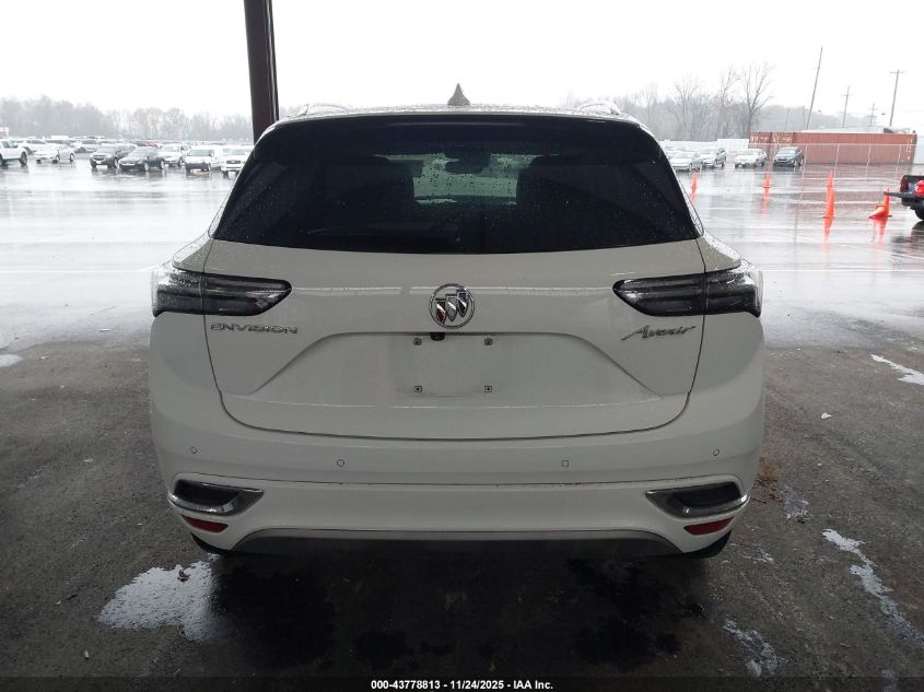 2022 Buick Envision Fwd Avenir VIN: LRBFZRR47ND071222 Lot: 43778813