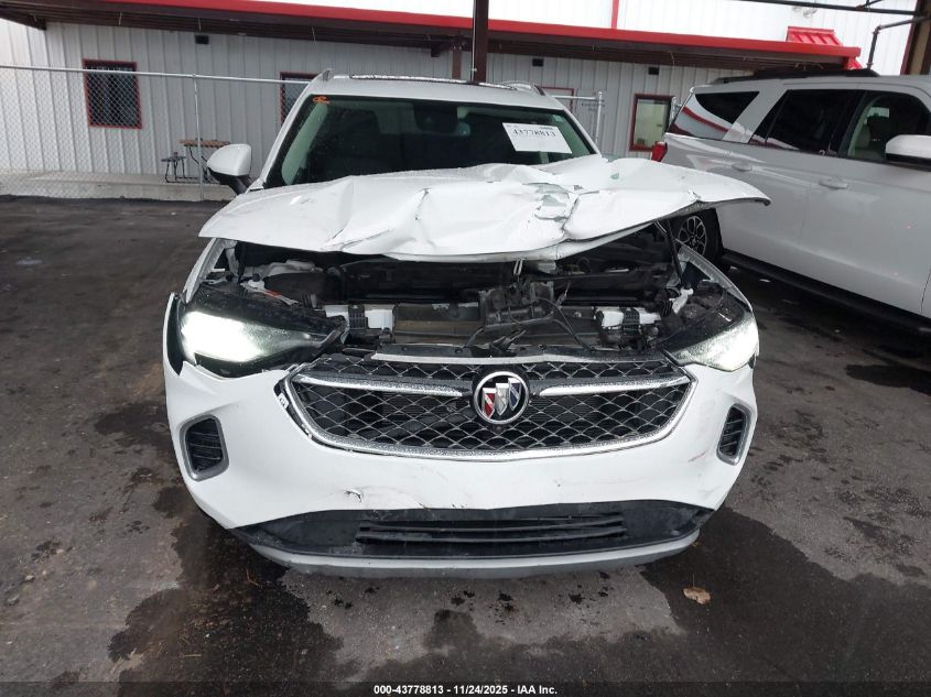 2022 Buick Envision Fwd Avenir VIN: LRBFZRR47ND071222 Lot: 43778813