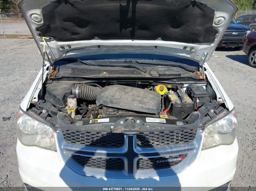 2016 Dodge Grand Caravan Sxt VIN: 2C4RDGCG6GR387800 Lot: 43778821