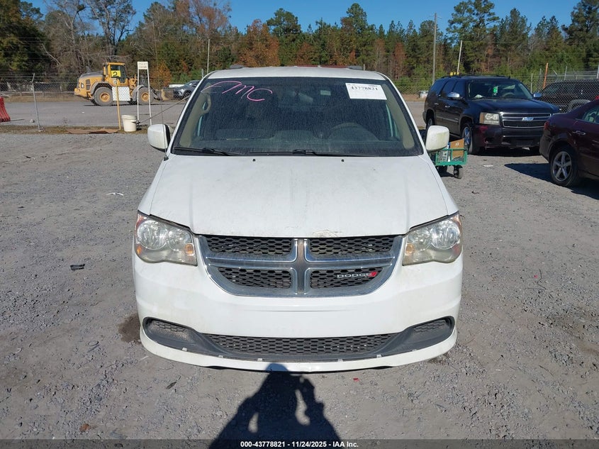 2016 Dodge Grand Caravan Sxt VIN: 2C4RDGCG6GR387800 Lot: 43778821