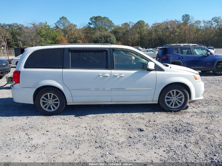 2016 Dodge Grand Caravan Sxt VIN: 2C4RDGCG6GR387800 Lot: 43778821