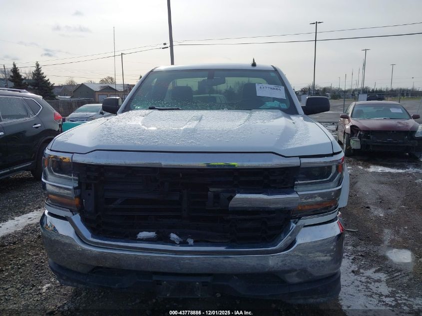 2018 Chevrolet Silverado 1500 Ls VIN: 1GCNCNEH4JZ145824 Lot: 43778886