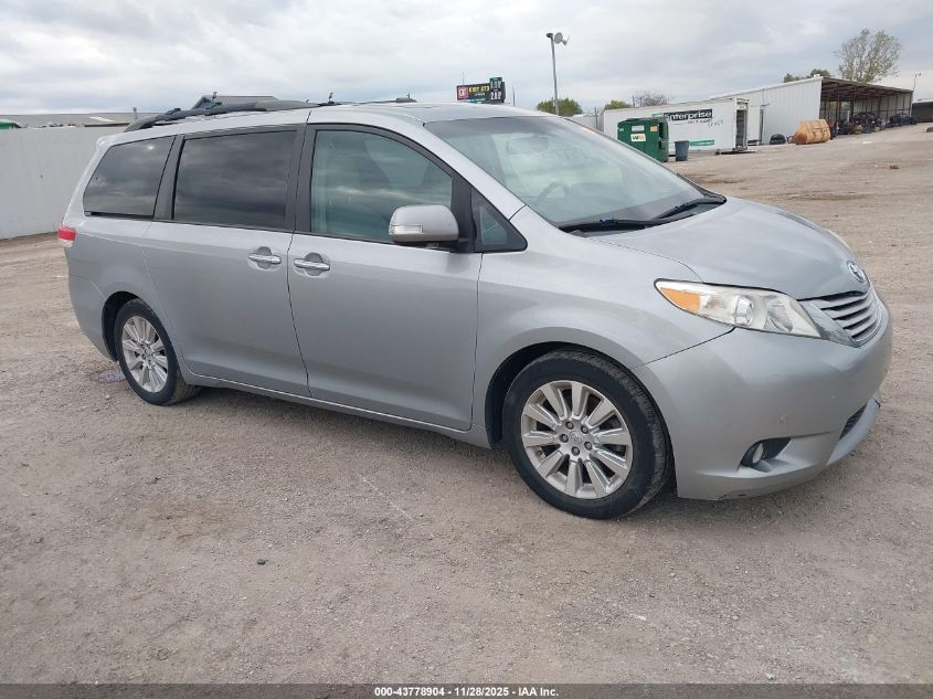 TOYOTA SIENNA LIMITED V6 7 PASSENGER