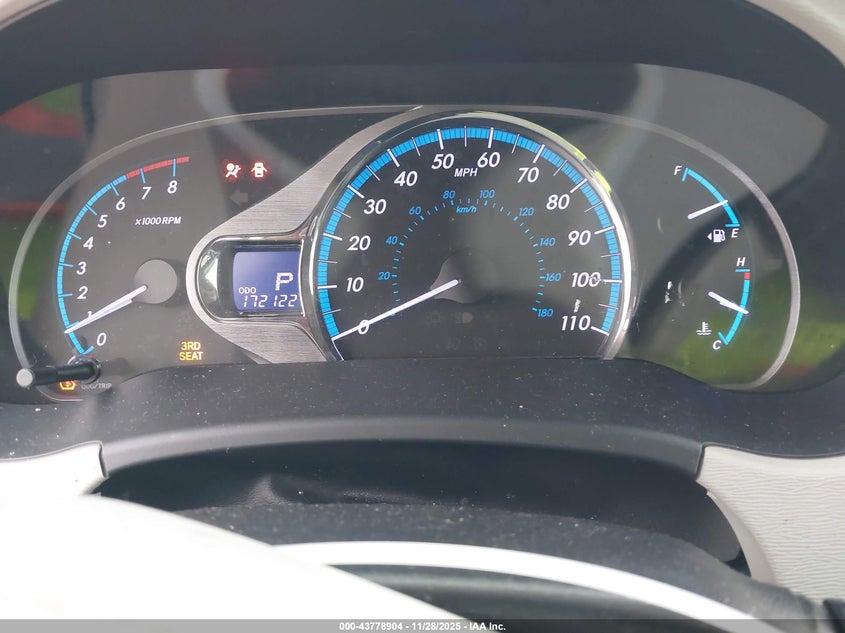 2014 Toyota Sienna Limited V6 7 Passenger VIN: 5TDYK3DC1ES426495 Lot: 43778904