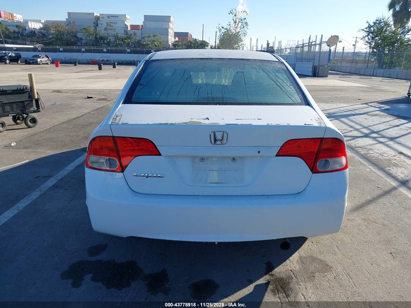 2009 Honda Civic Lx VIN: 19XFA16599E015942 Lot: 43778918