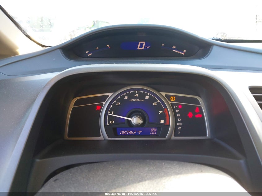 2009 Honda Civic Lx VIN: 19XFA16599E015942 Lot: 43778918