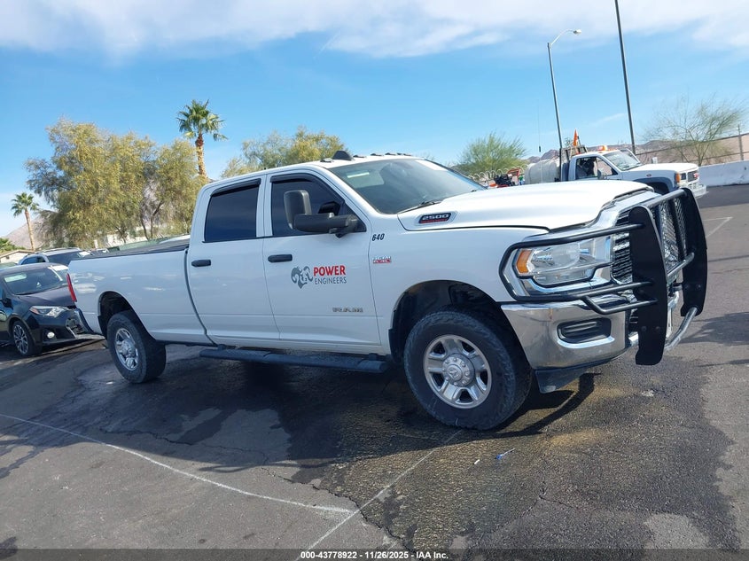 2021 Ram 2500 Tradesman 4X4 8' Box VIN: 3C6UR5HJ5MG532676 Lot: 43778922