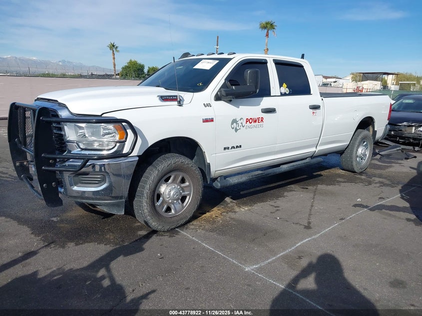 2021 Ram 2500 Tradesman 4X4 8' Box VIN: 3C6UR5HJ5MG532676 Lot: 43778922