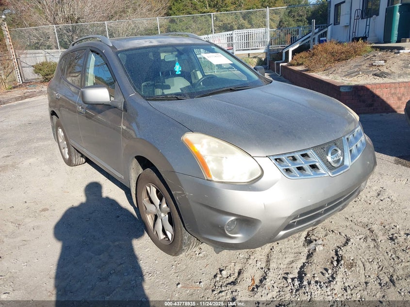 2011 Nissan Rogue Sv VIN: JN8AS5MT8BW165539 Lot: 43778935