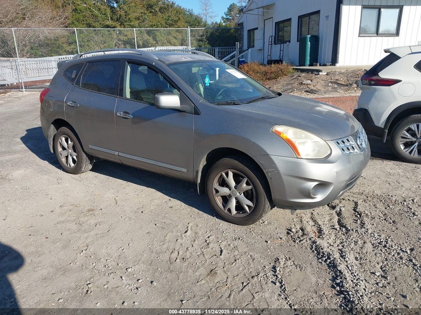 JN8AS5MT8BW165539 2011 Nissan Rogue Sv auction photo 1