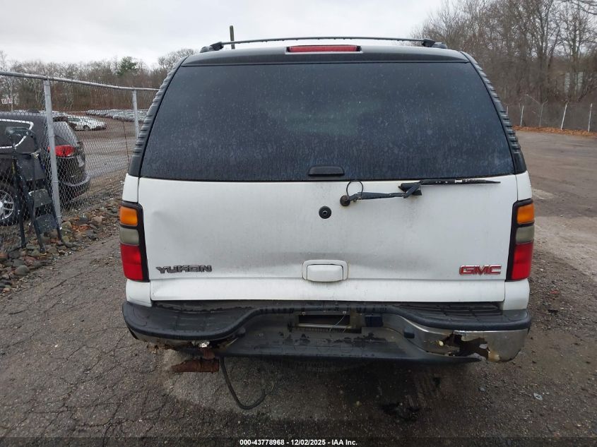 2006 GMC Yukon VIN: 1GKEK13276J116514 Lot: 43778968